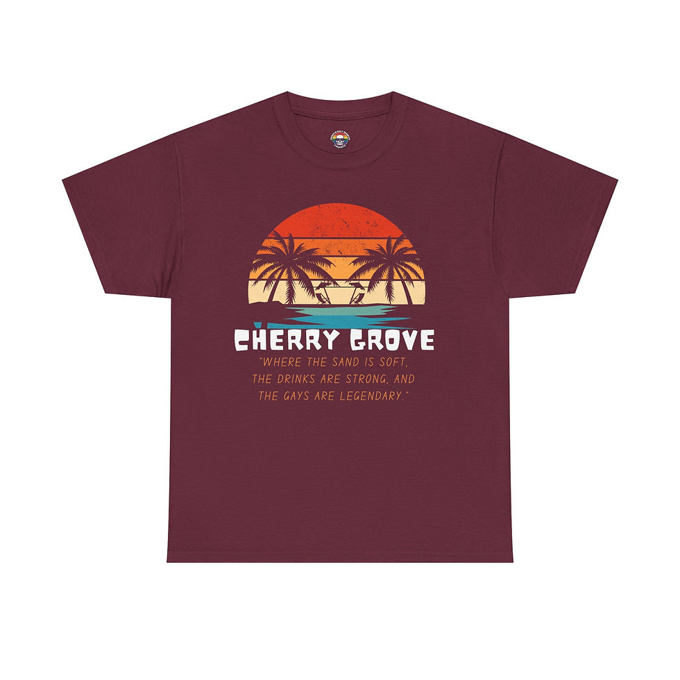 Thumbnail: Beach Vibes Unisex Heavy Cotton Tee 