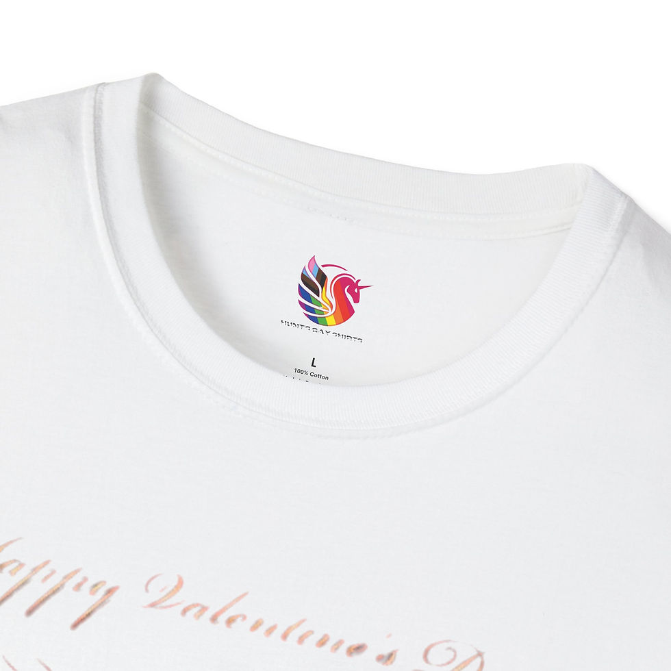 Thumbnail: Valentine's Day Two Hearts T-Shirt