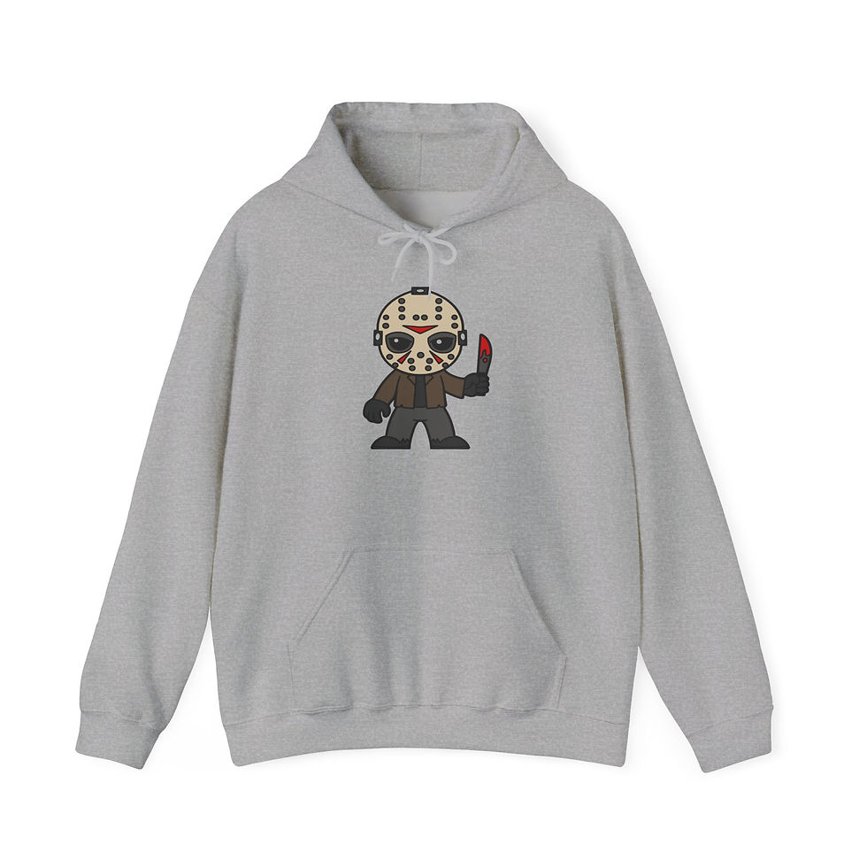 Thumbnail: Jason Friday the 13th cartoon character Hoodie
