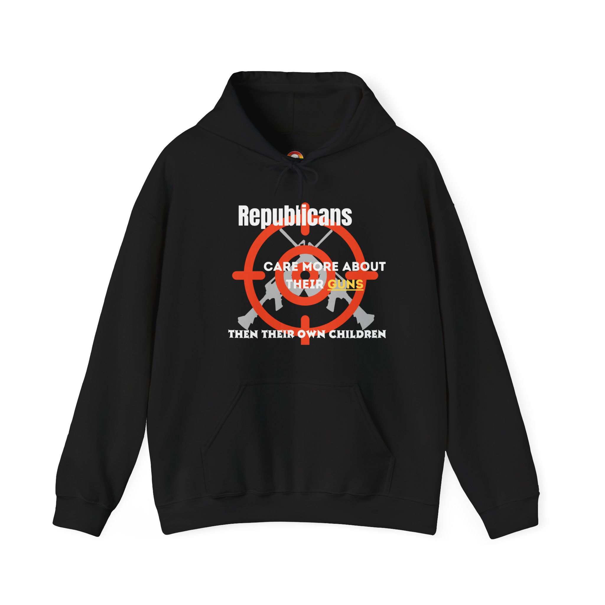 Republicans and Gun love Guns Hoodie