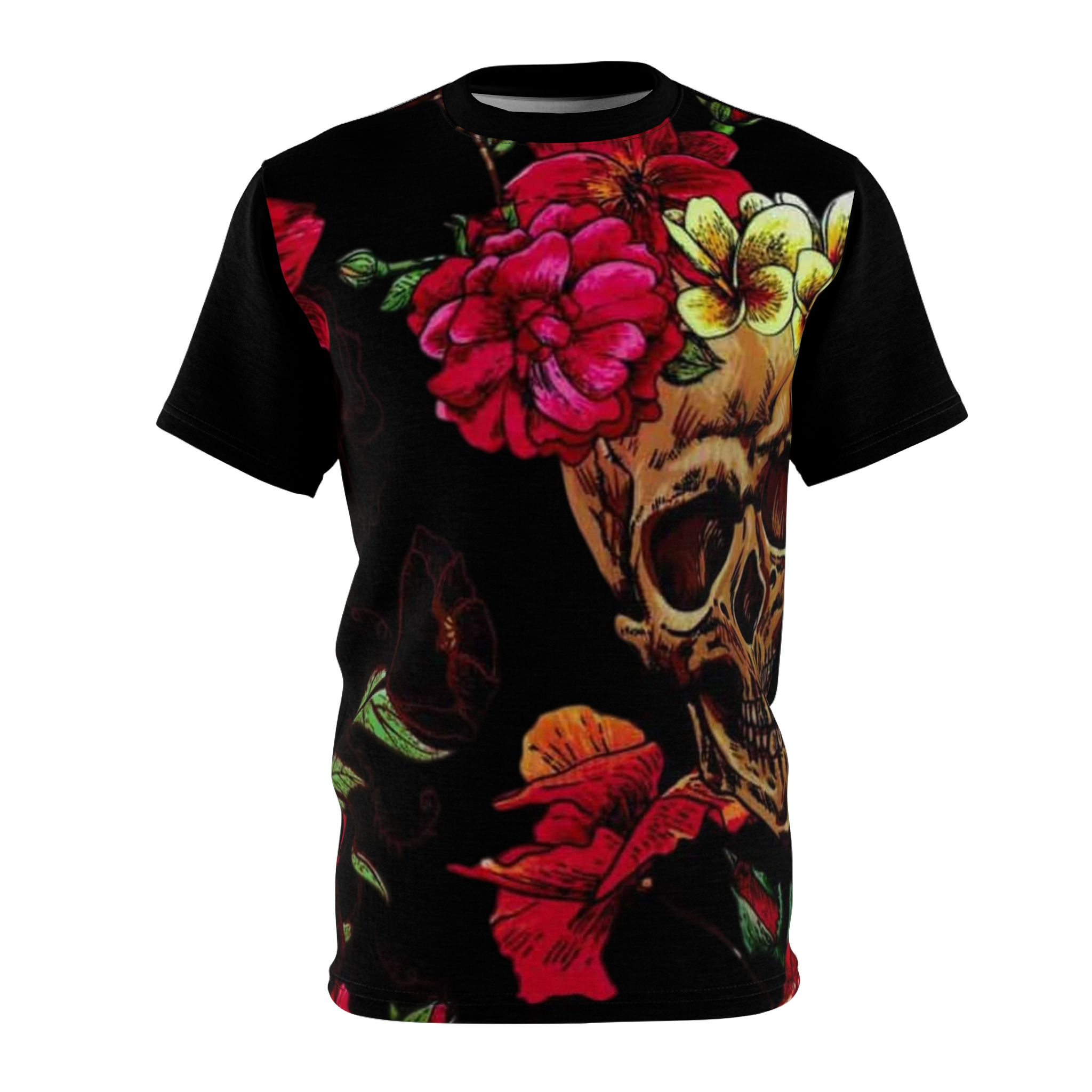 Floral Skull Unisex Tee
