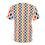 Thumbnail: Vibrant Waves Unisex Tee - Retro Colorful Cut & Sew Shirt