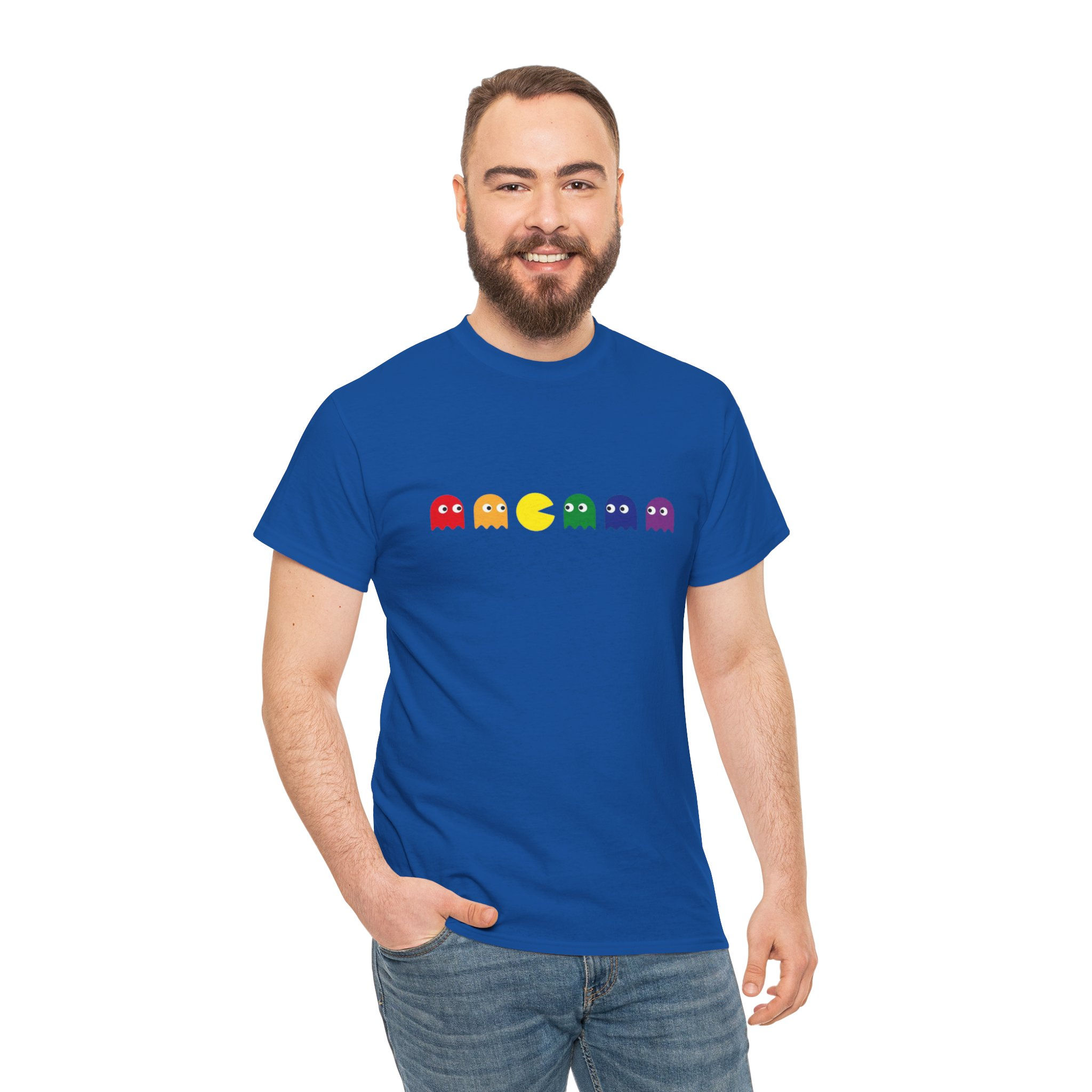 Pac-Man T-Shirt Unisex Heavy Cotton Tee