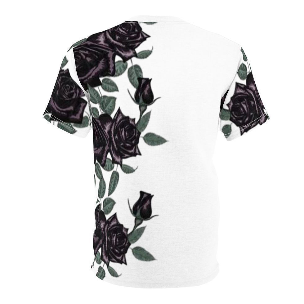 Thumbnail: Dark Floral Unisex Tee, Trendy Graphic