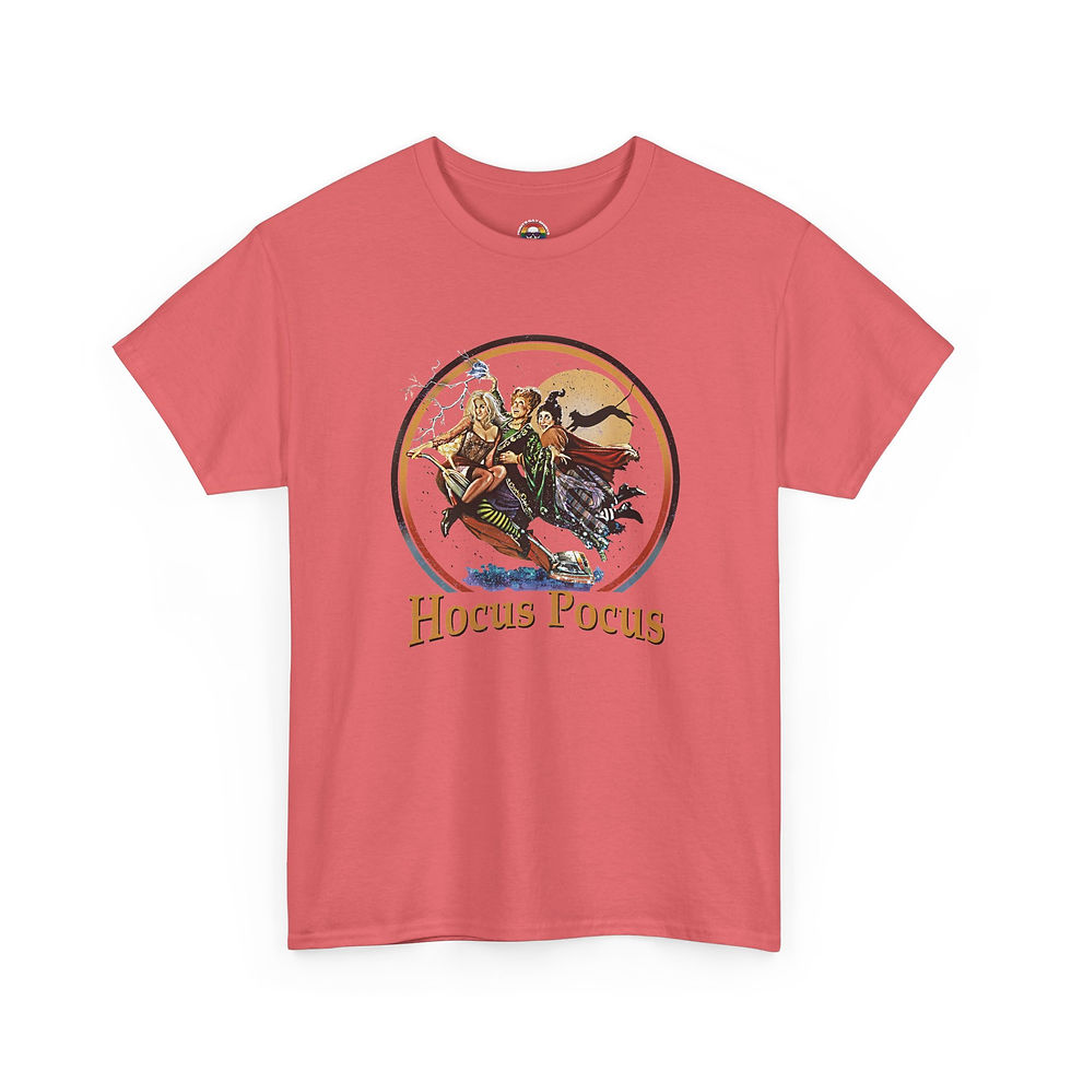 Thumbnail: Hocus Pocus Sanderson Sisters Unisex Heavy Cotton Tee 
