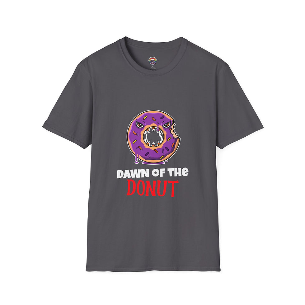 Thumbnail: Dawn of the Donut, T-shirt, Halloween, Scary, Holiday