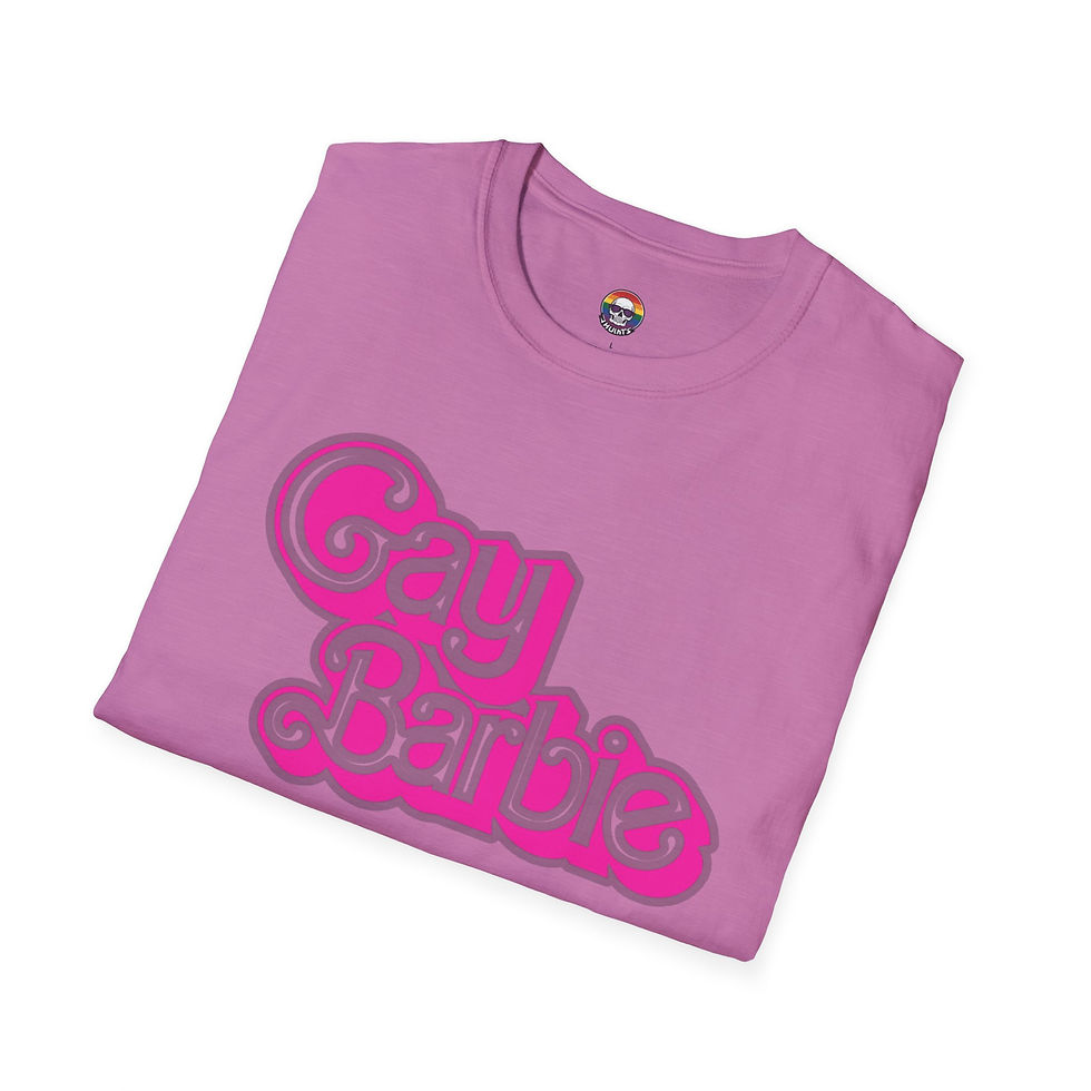 Thumbnail: Gay Barbie T-Shirt — Retro Pink Pride Graphic Tee