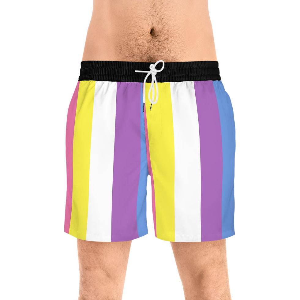 Thumbnail: Pansexual Pride Swim Shorts 