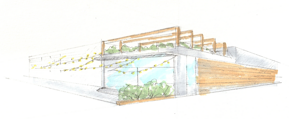 Building design sketch 2