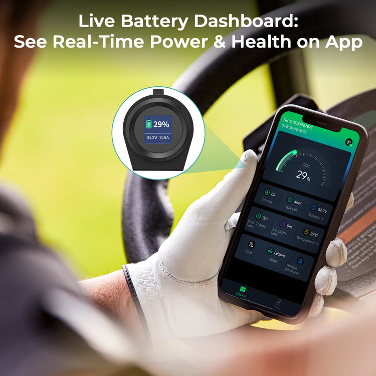 Thumbnail: BATTLite 51.2V 100Ah Lithium Golf Cart Battery Complete Kit BAT5000