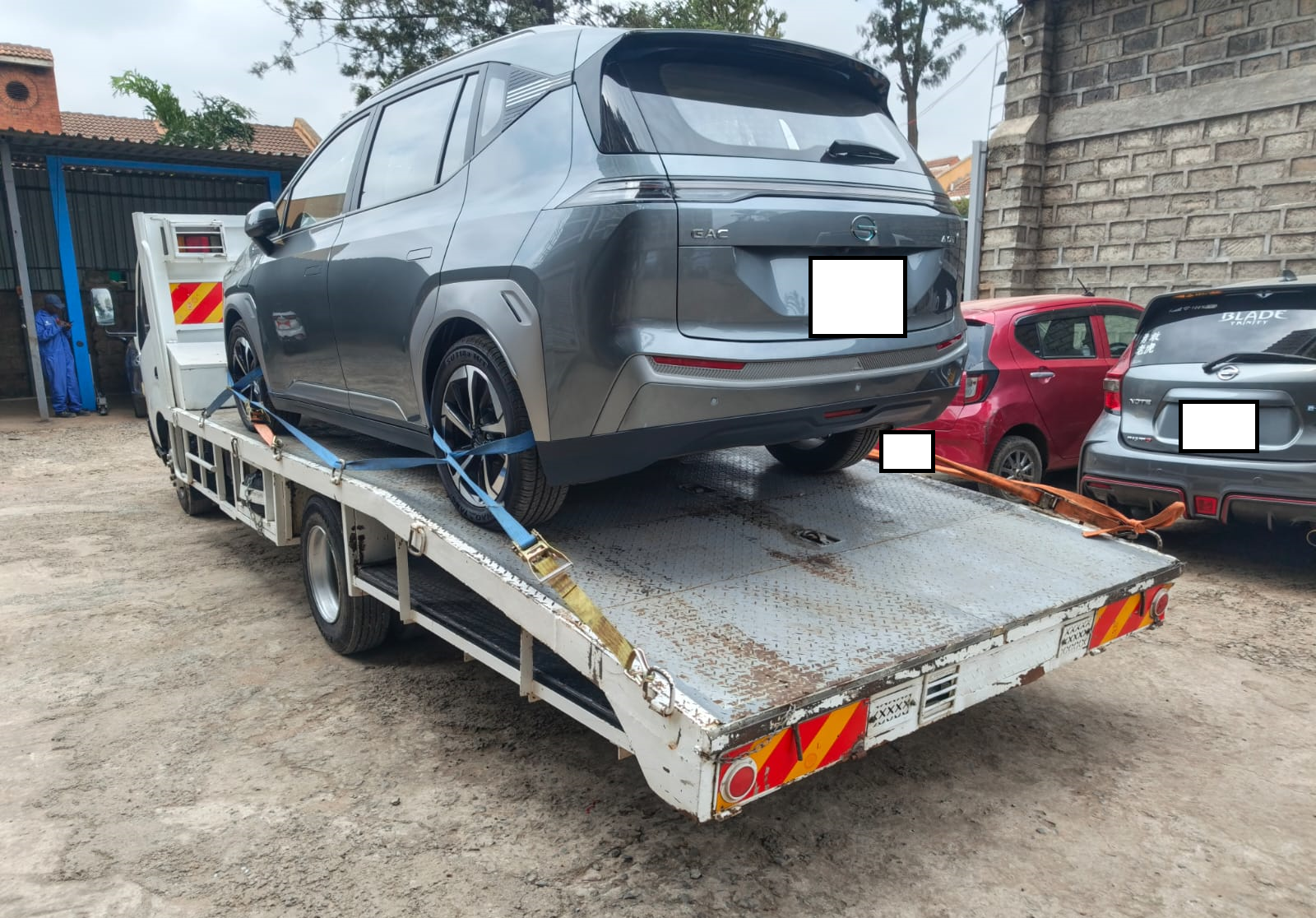 Professional electric vehicle recovery service in Nairobi