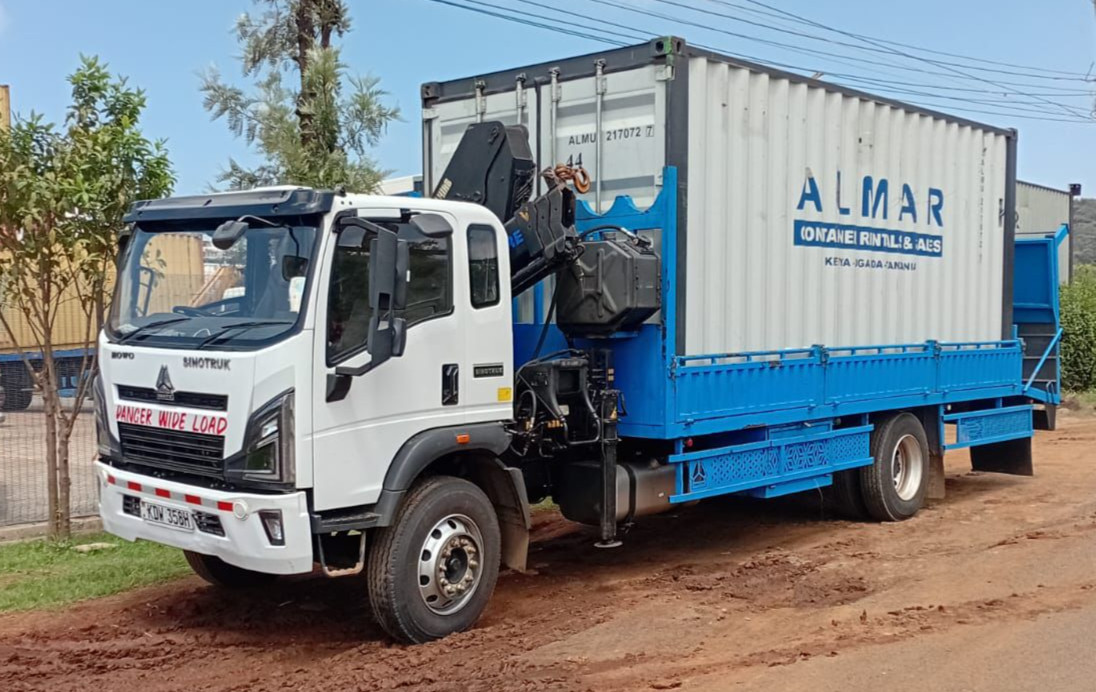 20-foot container relocation Kenya