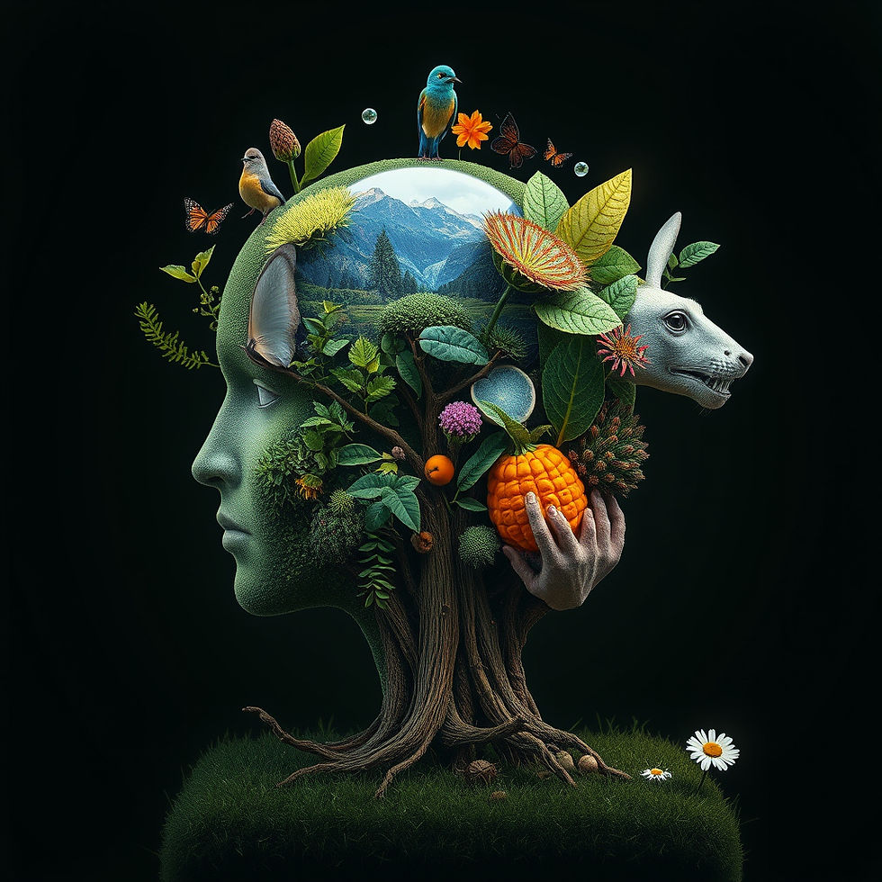 Human • Animal • Nature • AI — One Living System
