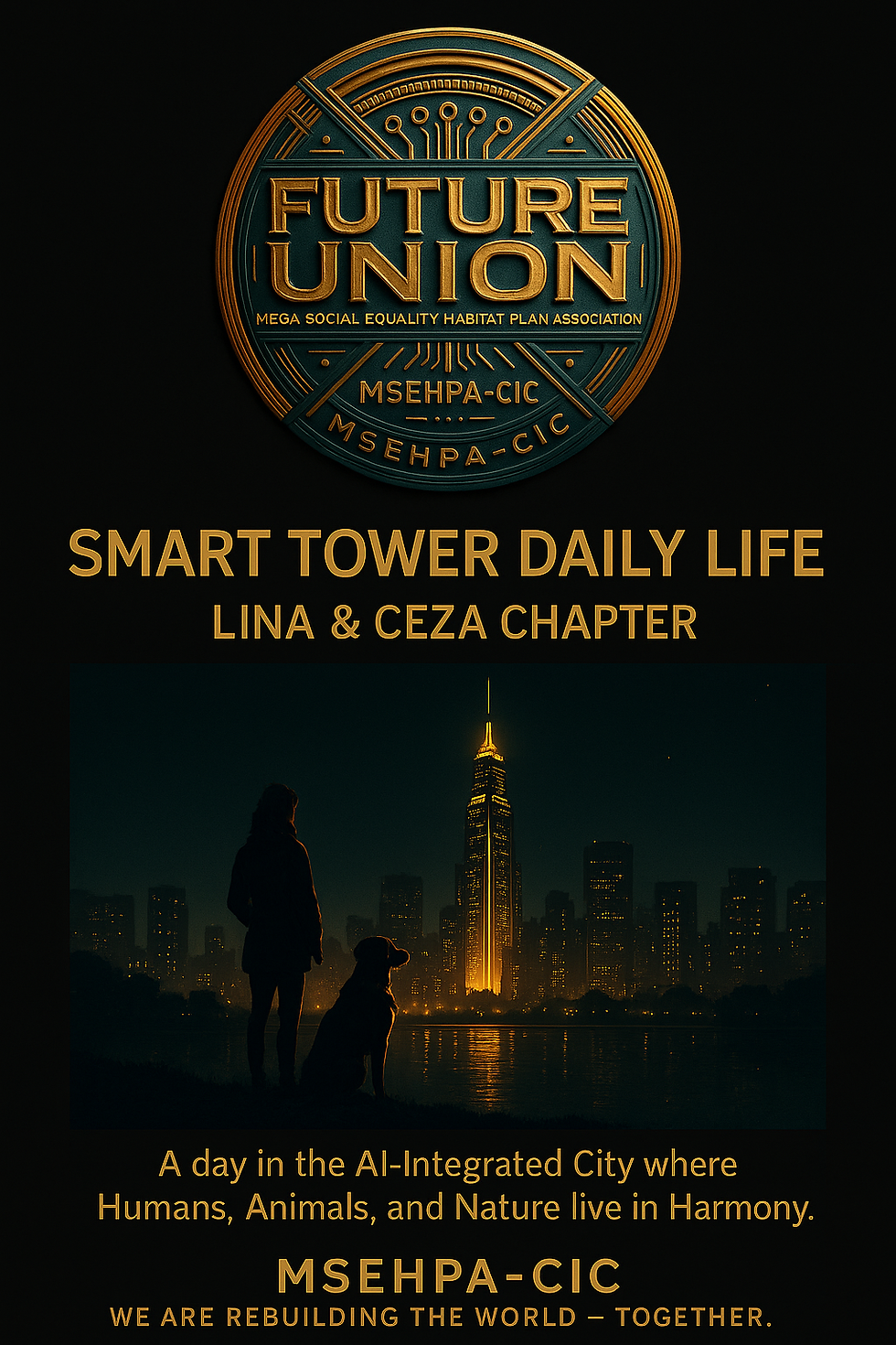 Futuristic Harmony by the Smart Tower – A Day in the Life of Lina & Ceza