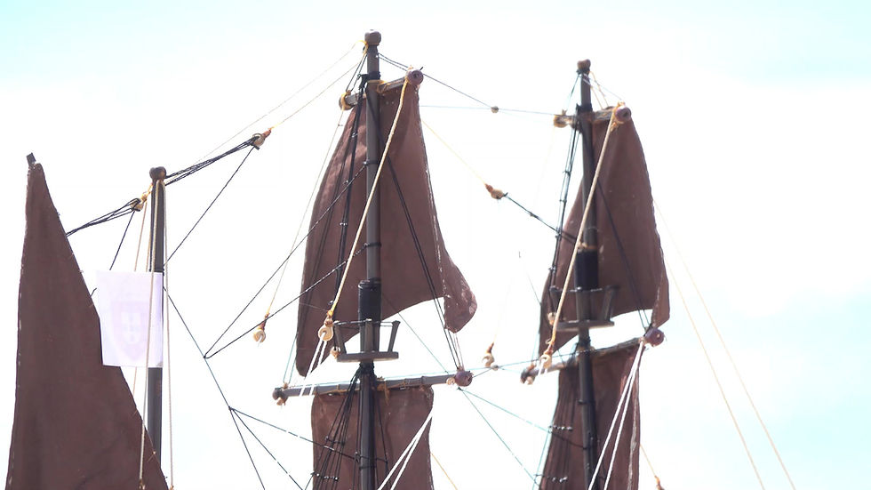 Thumbnail: Royal Portuguese Carrack Model Ship