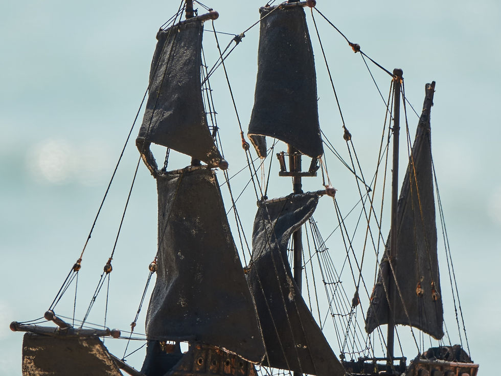 Thumbnail: Rogue Portuguese Pirate Model Ship