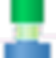 Cross section of a multiple elements compression-mode accelerometer