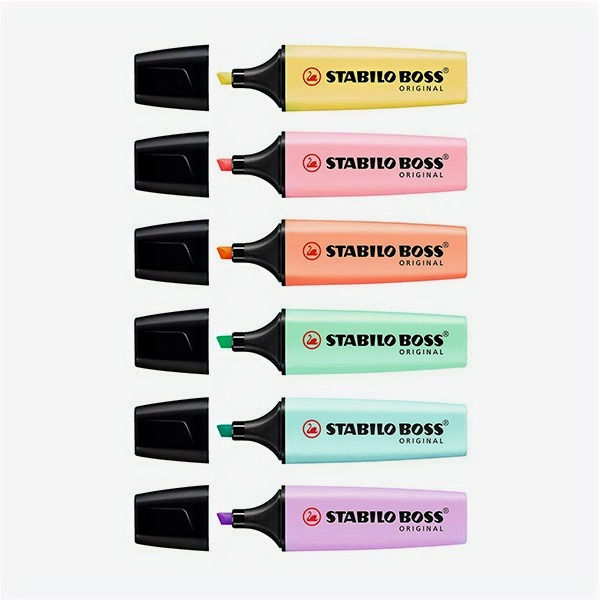 Miniatura: Resaltador STABILO BOSS pastel