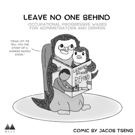 Leave No One Behind: Occupational Progressive Wages For Administrators and Drivers