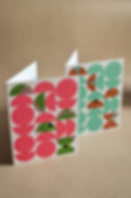 Thumbnail: NOU VIV - BLANK GREETING CARD - AQUA