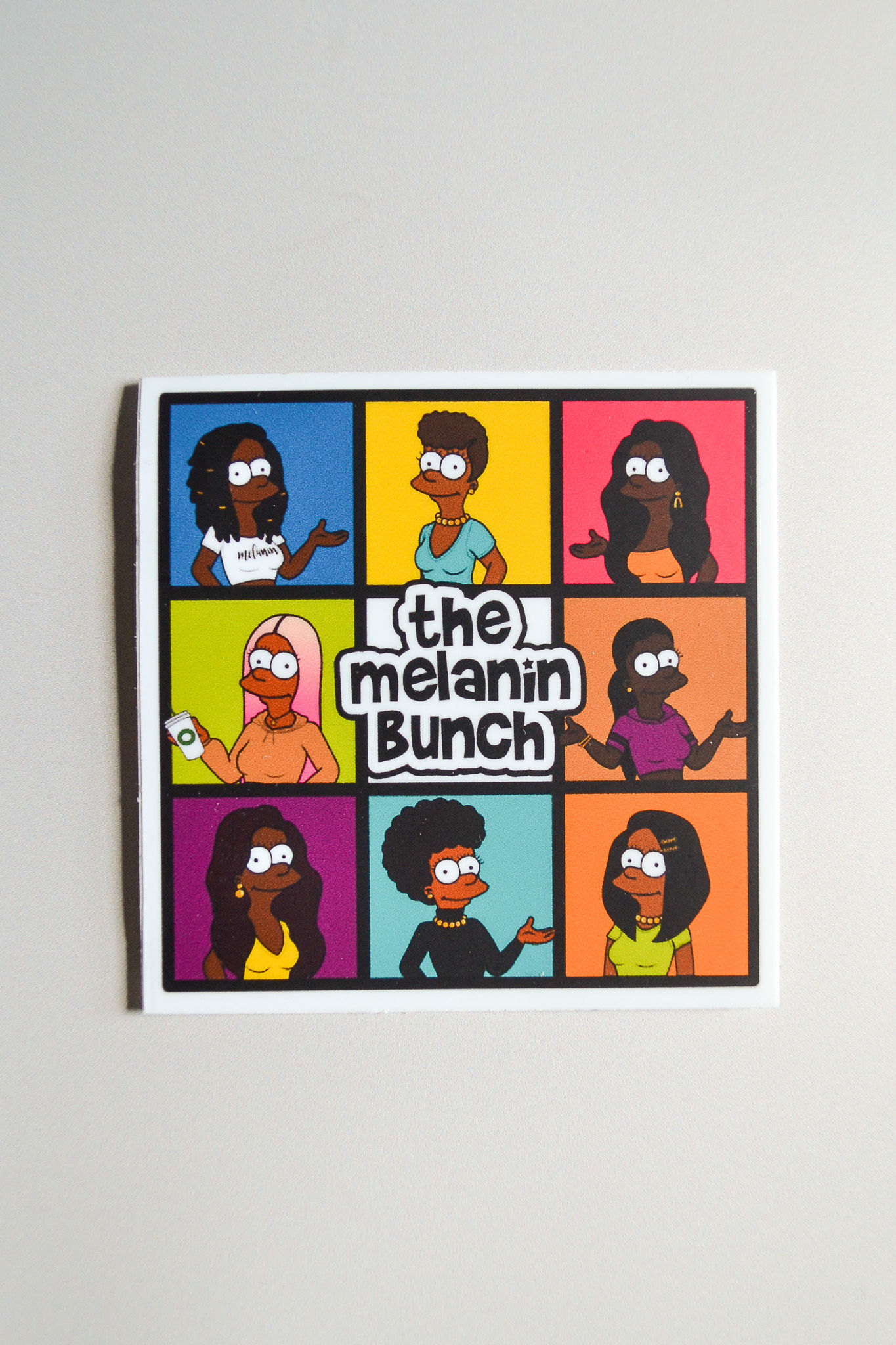 THE MELANIN BUNCH STICKER