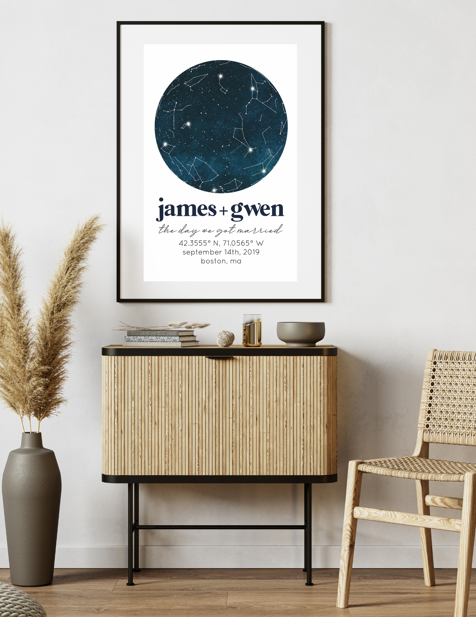 CUSTOM STAR CHART - ANNIVERSARY / BIRTHDAY GIFT