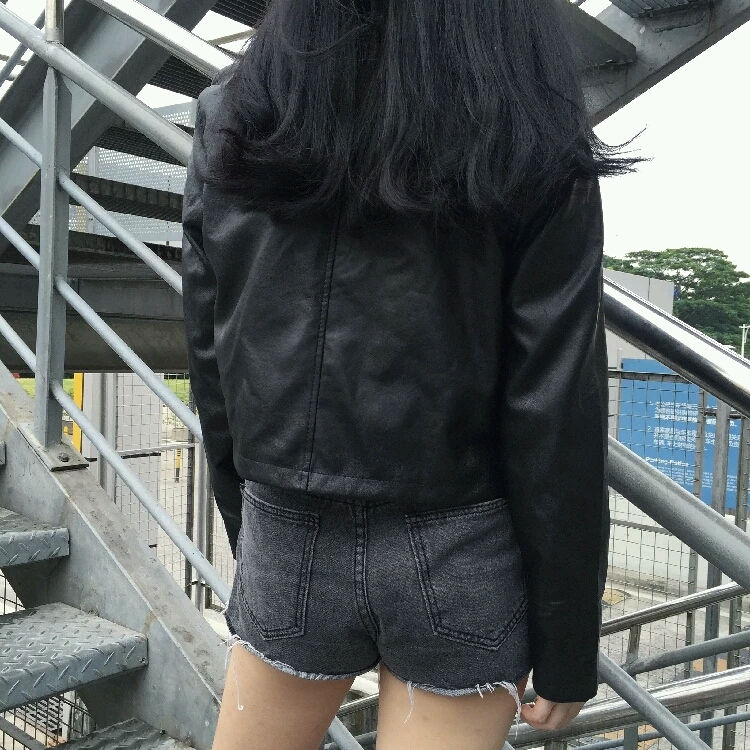 縮圖：PU型格皮褸