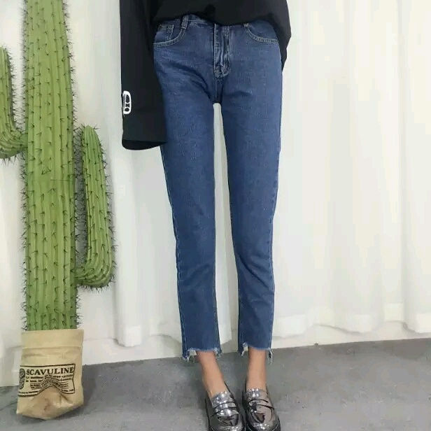 不規則爛腳牛仔褲