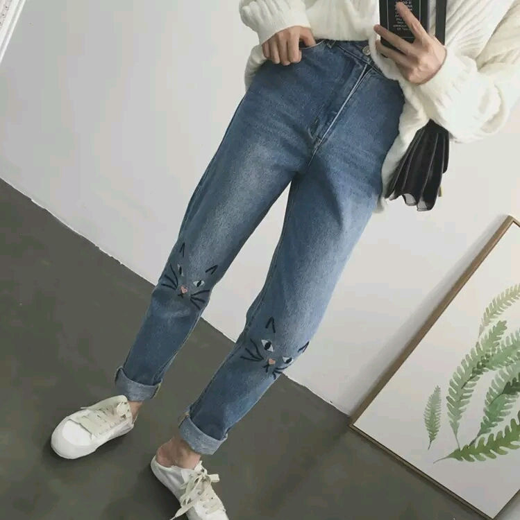 縮圖：貓咪牛仔褲