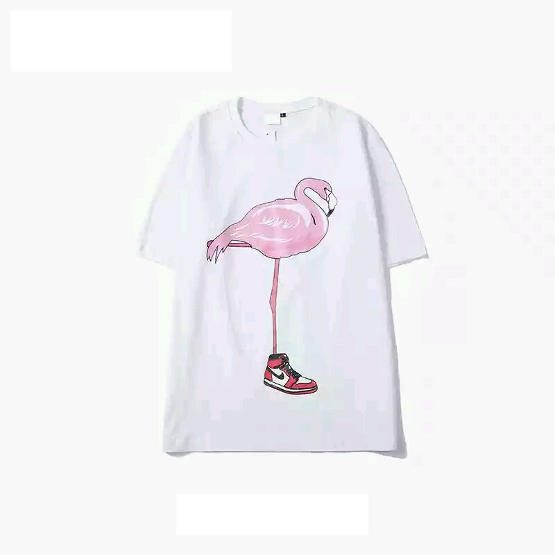 縮圖：男友寛鬆火烈鳥T-shirt