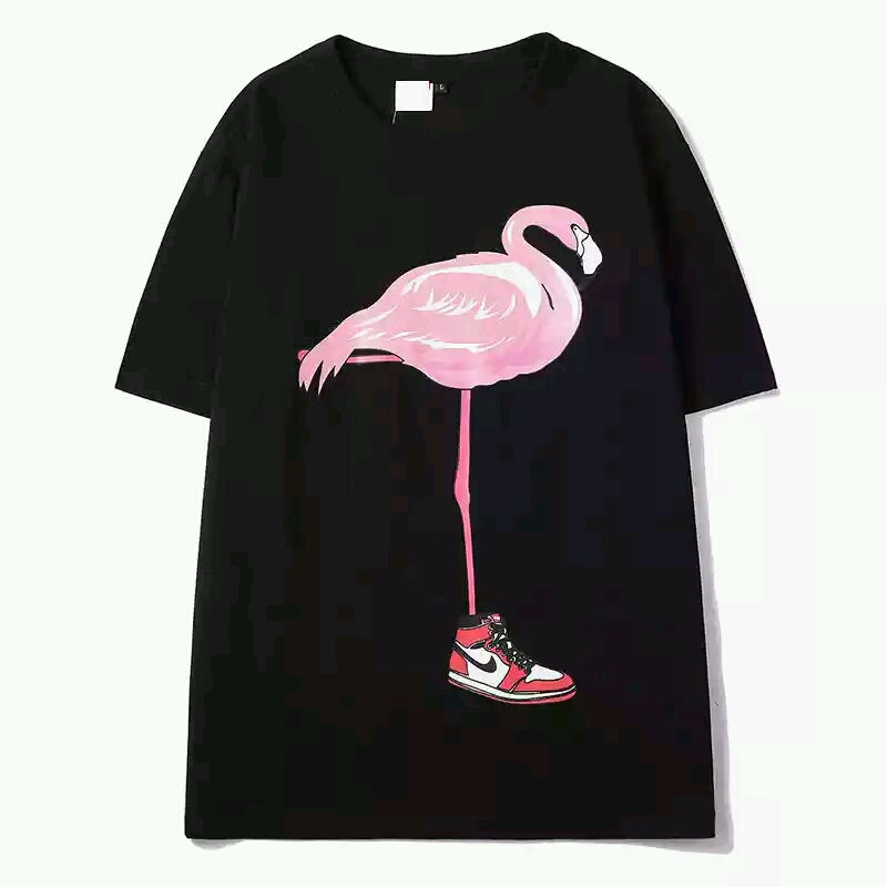 縮圖：男友寛鬆火烈鳥T-shirt