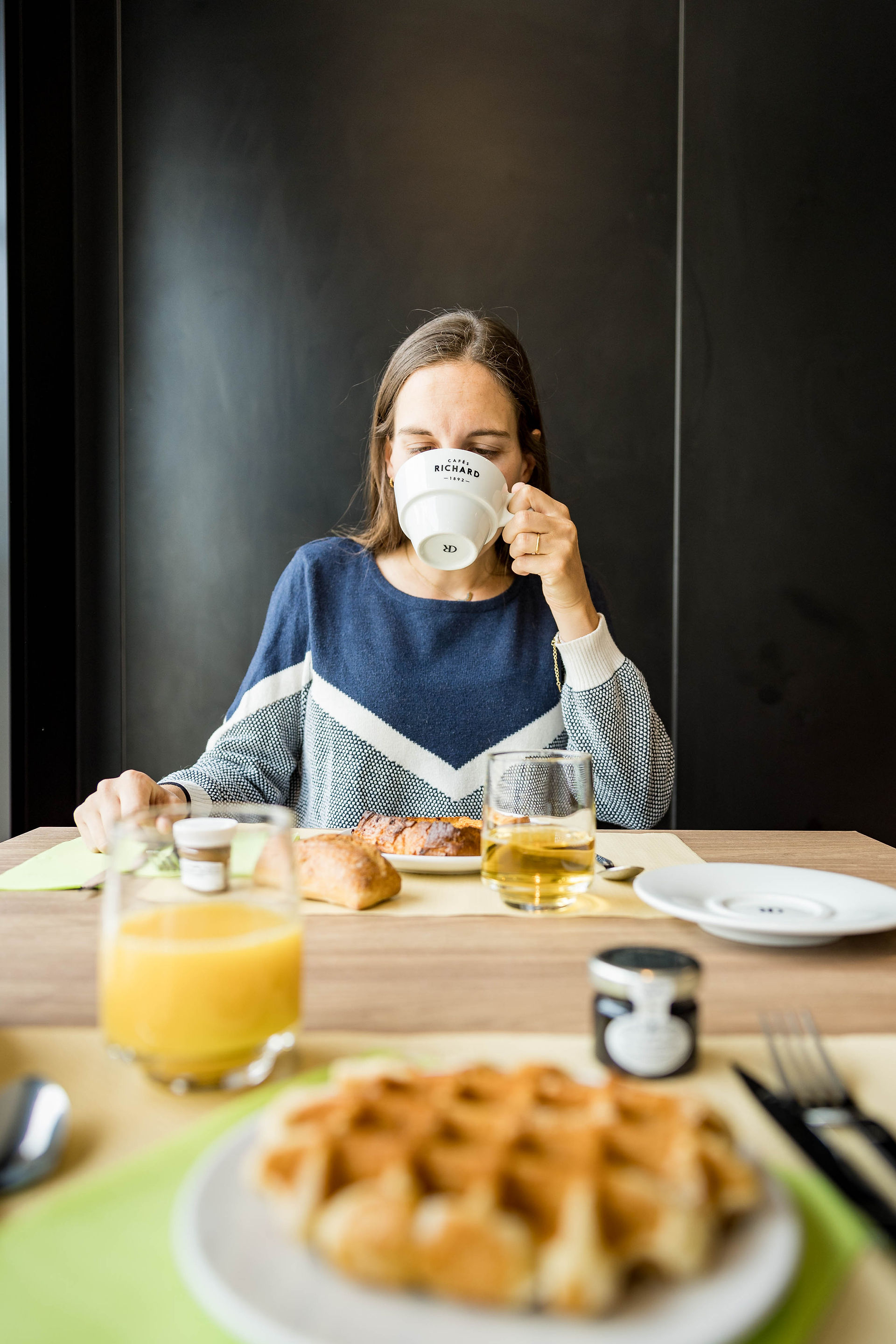 Petit déjeuner à la Villa Thermae à Nancy