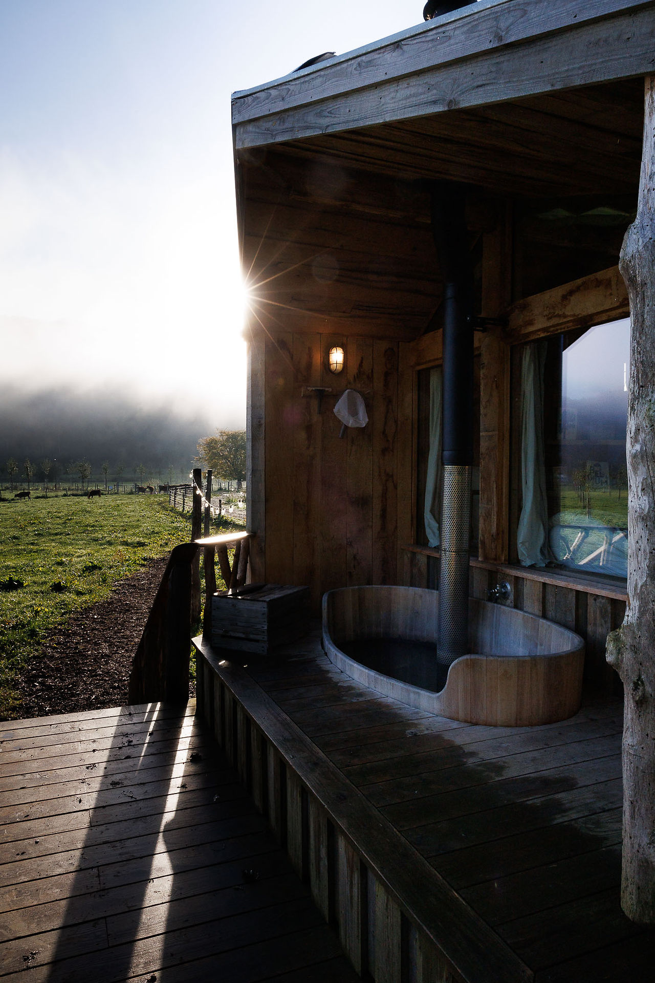 Bain nordique de la cabane de Petit Bomal