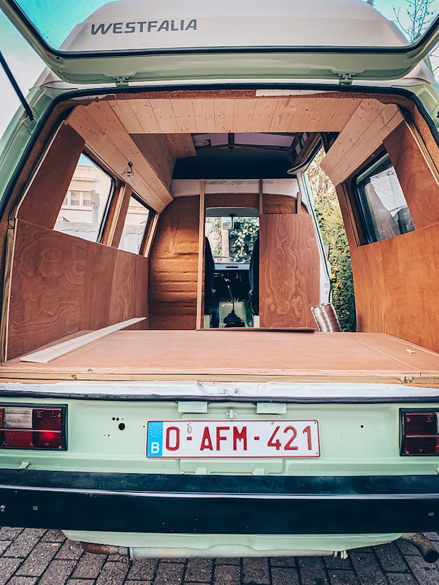 Lambris et contre plaqué VW T3