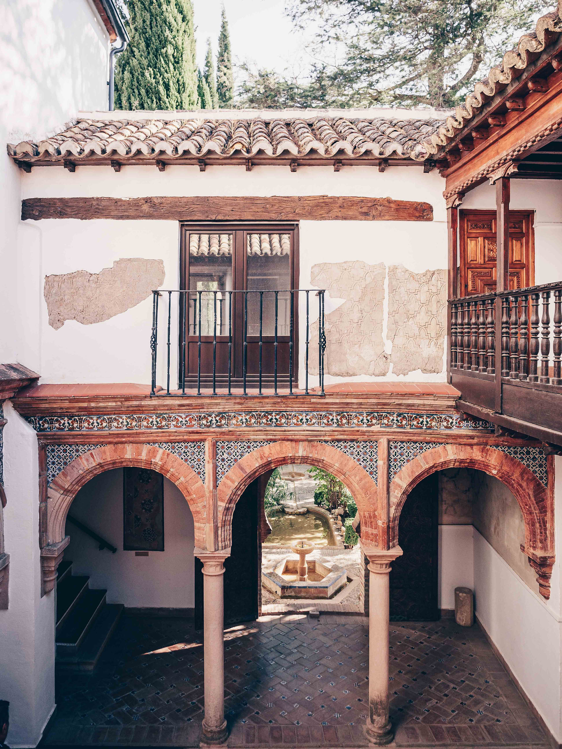 Arcades du Palacio Mondragon à Ronda