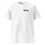 Miniatura: Camiseta blanca por delante con logotipo en distintos colores con sobreimpresión de color