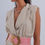 Thumbnail: Wide Leg Jumpsuit in Beige