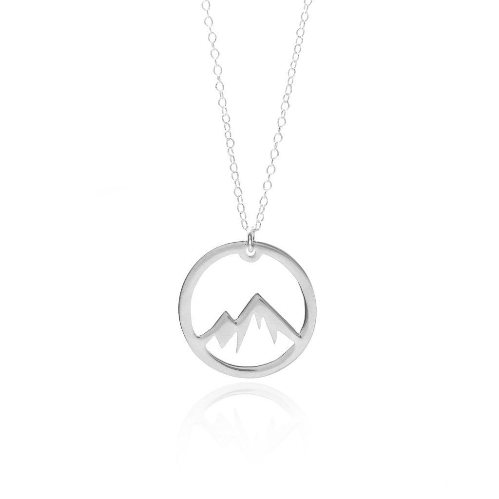 Silver Mountain Necklace