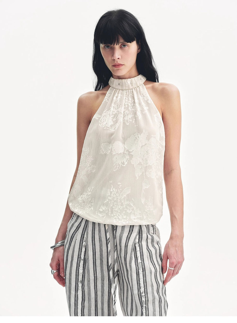 Thumbnail: "Light and Shadow" Retro Posey Halter Neck Vest