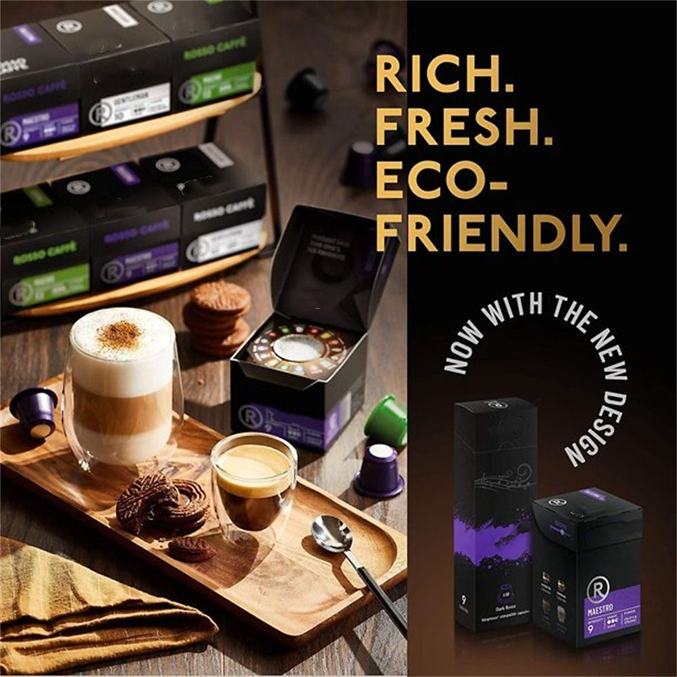 Thumbnail: Pods Nespresso Original Machine;  Extra Dark Roast Gourmet Espresso Capsules 120