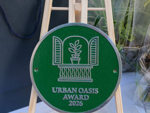 Urban Oasis Award 2026 Greening Gibraltar One Balcony at a Time