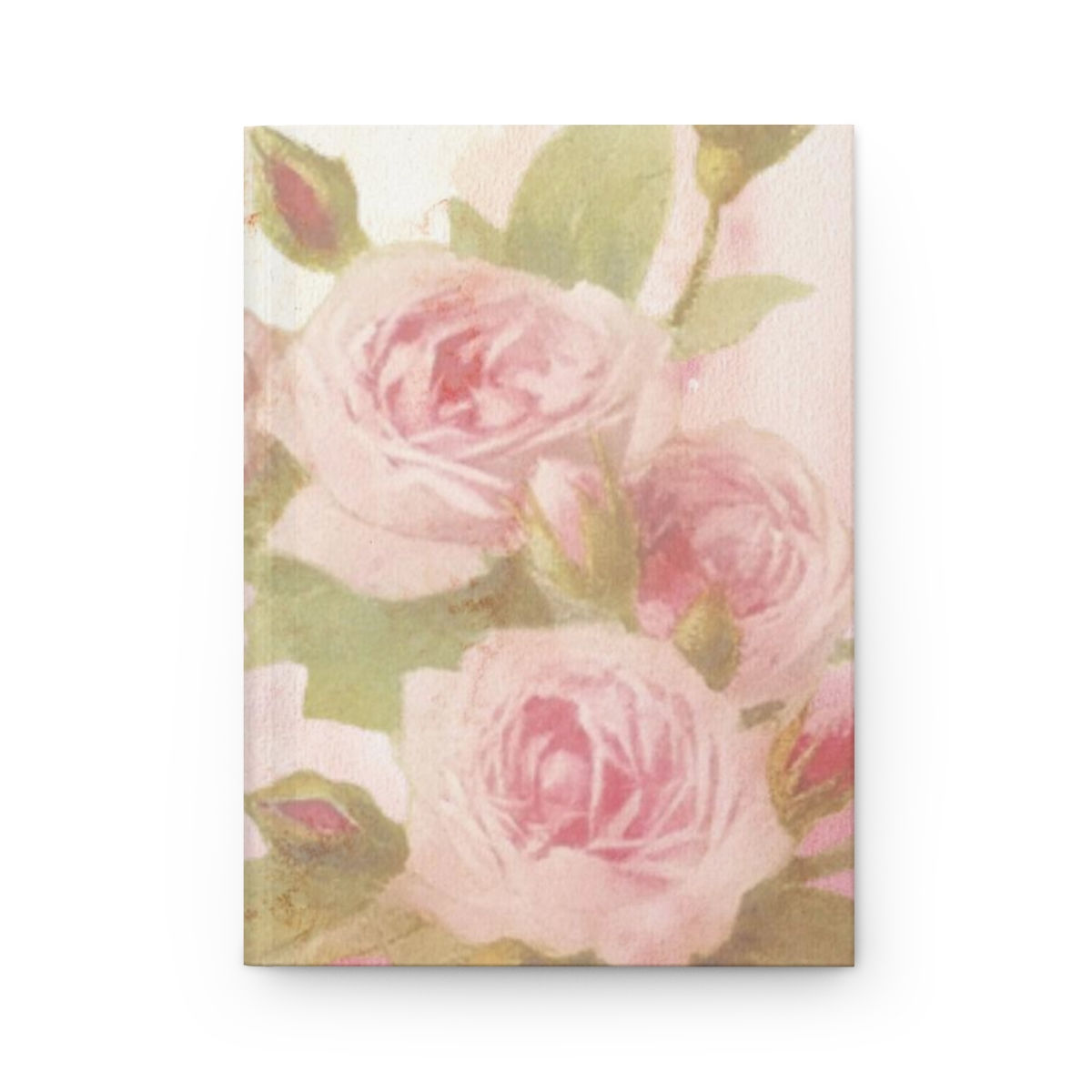 Blushing Rose Hardcover Journal