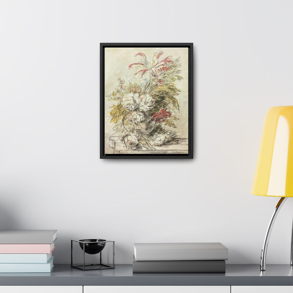 Thumbnail: A Flower Piece, Canvas Wrap (11"x14")