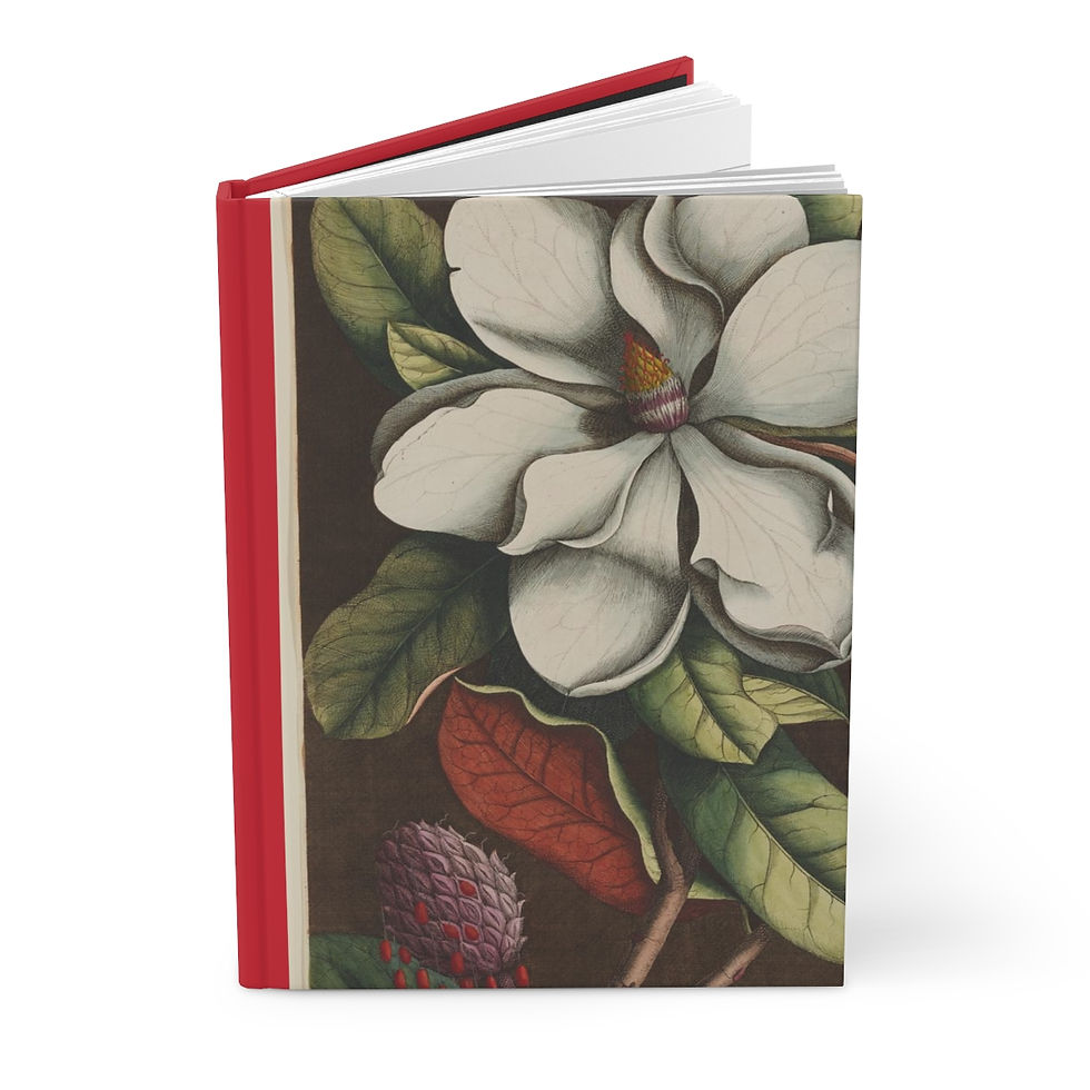 Thumbnail: Magnolia Bloom Hardcover Journal