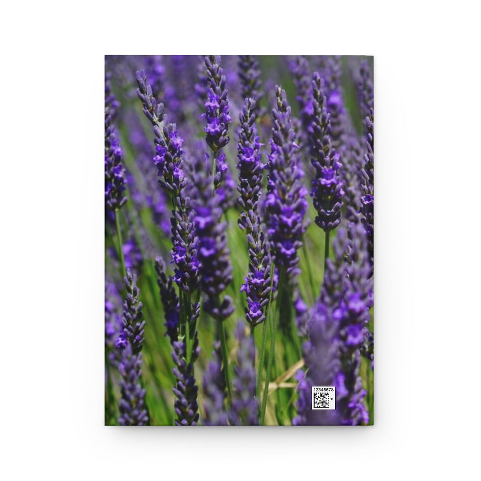 Thumbnail: Lavender Blooms Hardcover Journal