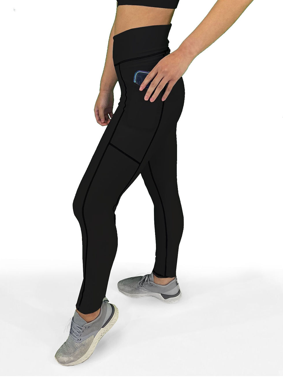Thumbnail: Madison Pocket Leggings-Black, Red or Green