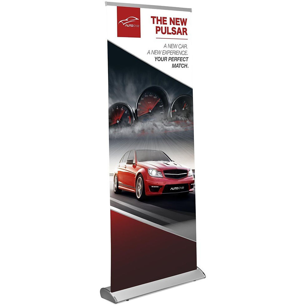 CODE: DISPLAY-4025 Ovation Fabric Pull Up Banner