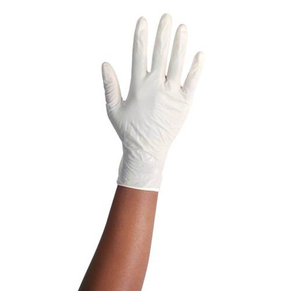 Disposable Latex Gloves - Power Free - Pack of 100