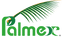 Palmex brand logo, supplier of environmentally friendly palm leaf tableware and food packaging.