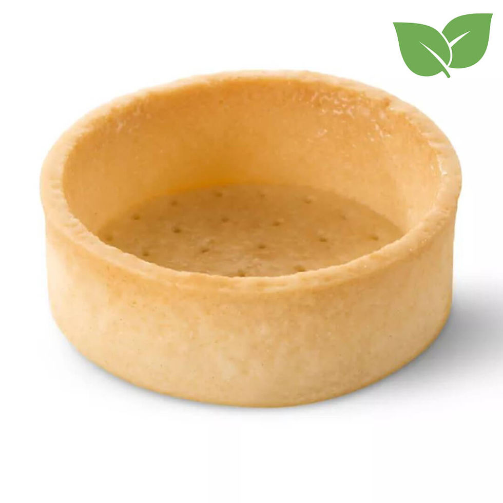 7389 HUG Dessert-Tartelettes Filigrano Bakery Vegan Round 5.3 cm